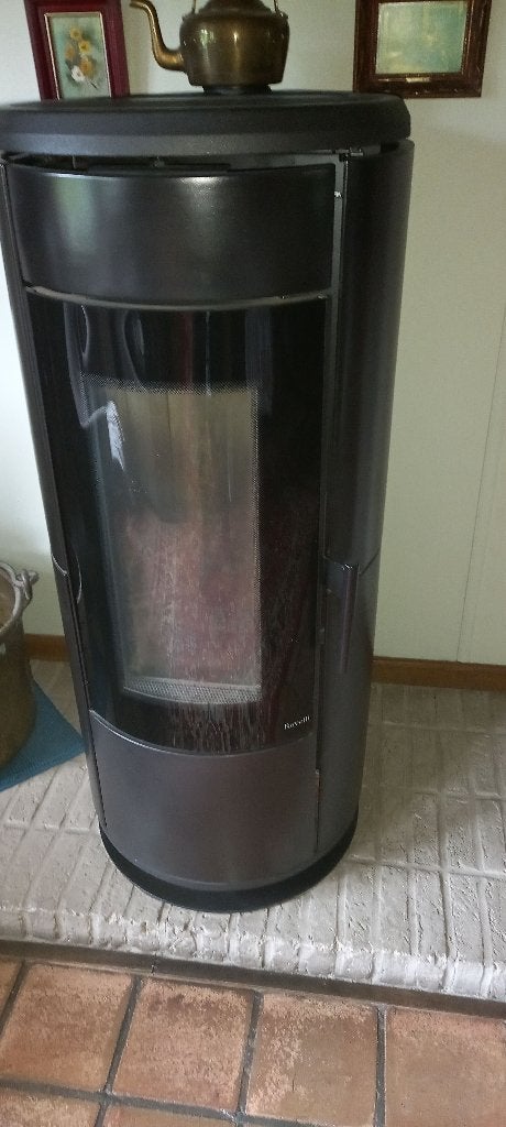 Pelletkachel Nordic fire Ravelli Natura 11kw, Huis en Inrichting, Kachels, Gebruikt, Vrijstaand, Pelletkachel, Overige brandstoffen