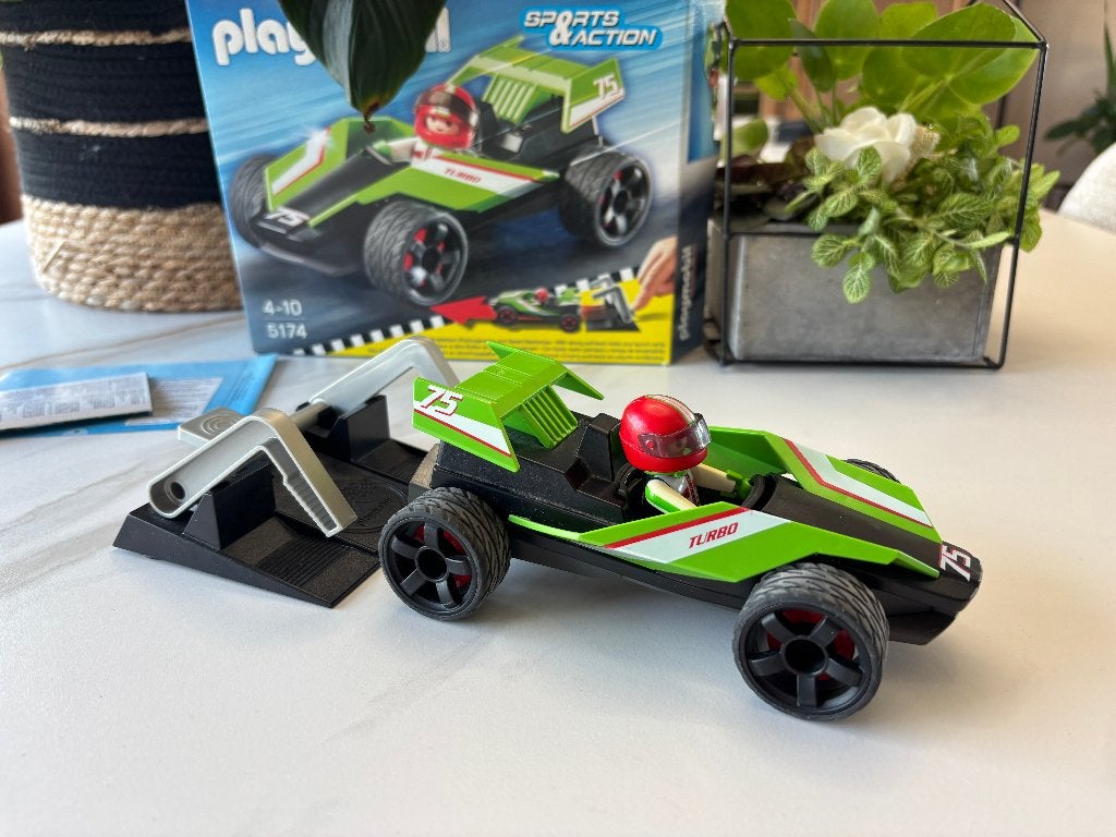 Playmobil 5174 Bolide Turbo, Enlèvement ou Envoi, Comme neuf, Kit complet, Véhicule