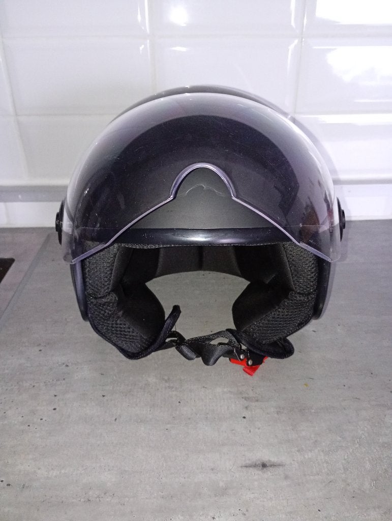 Scooterhelm xl, Fietsen en Brommers, Ophalen, Zo goed als nieuw, Extra large of groter, VITO