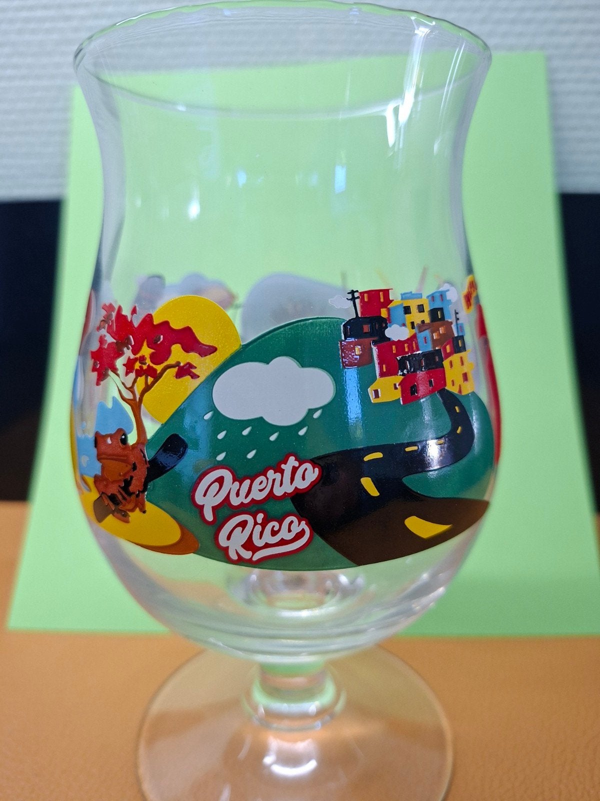 Duvel glas "Puerto Rico" (1), Ophalen of Verzenden, Duvel