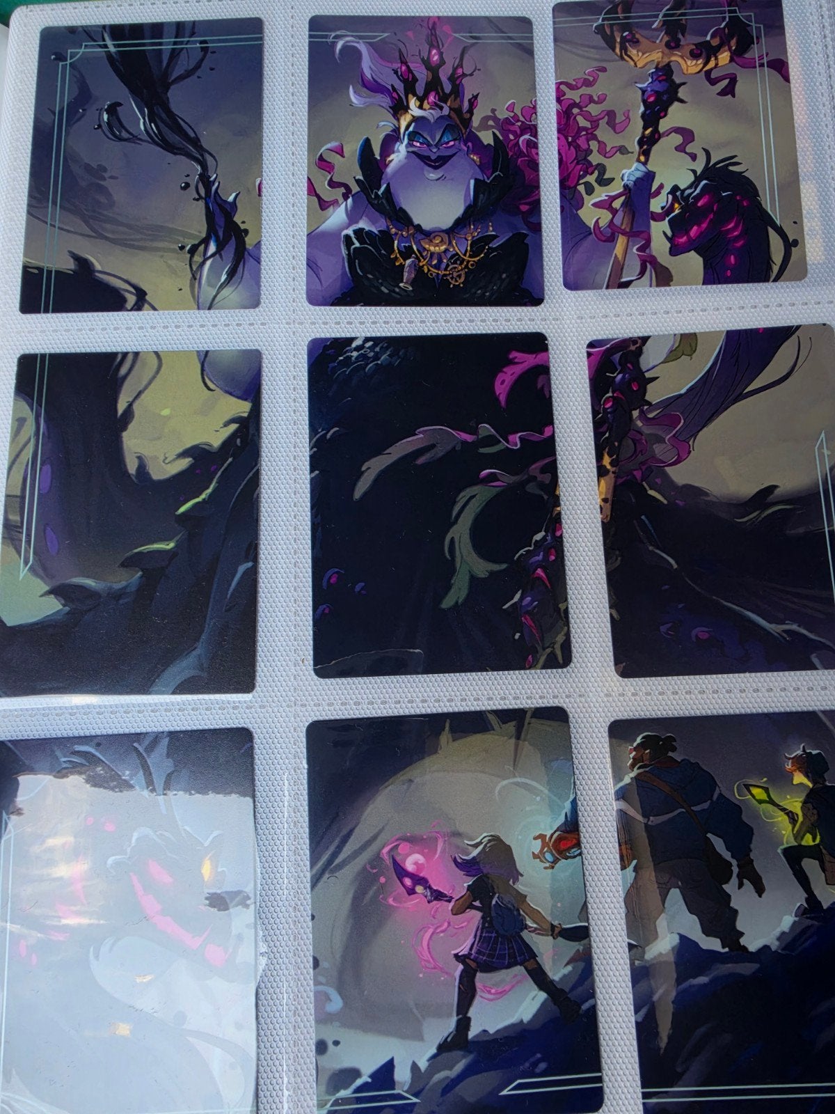Lorcana Almost Full Binder Chapter 4, (non-foil)., Enlèvement ou Envoi, Foil
