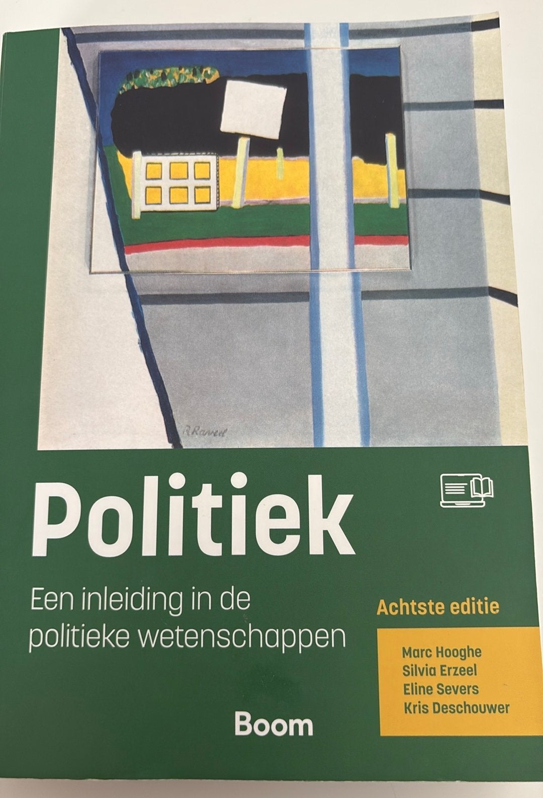 Marc Hooghe - Politiek achtste editie, Enlèvement ou Envoi, Utilisé, Enseignement supérieur, Marc Hooghe; Silvia Erzeel; Eline Severs; Kris Deschouwer