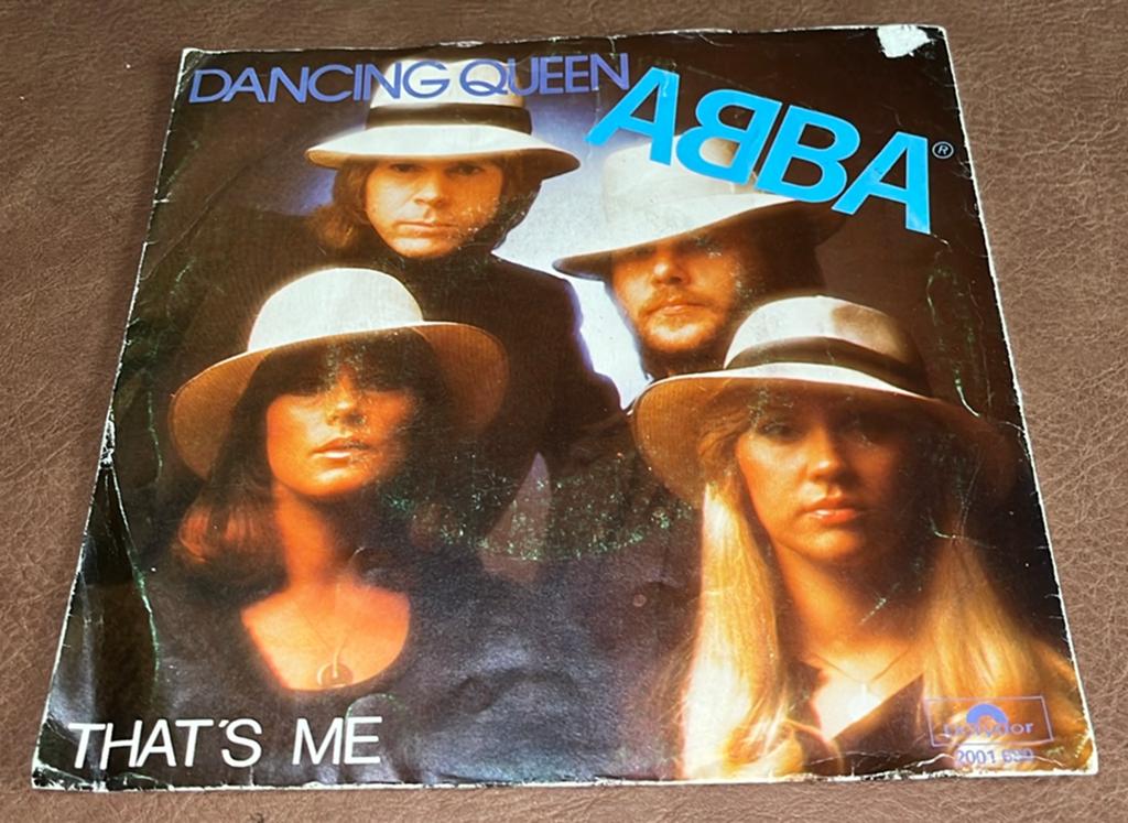 ABBA ‎– Dancing Queen - 7” vinyl single - NL, Ophalen of Verzenden, Gebruikt, Single