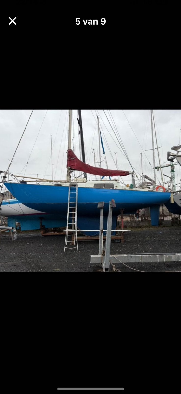 Zeilboot westhinder 31, Watersport en Boten, Kajuitzeilboten en Zeiljachten, Ophalen