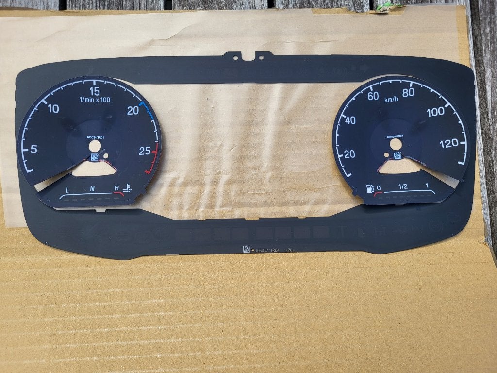 Wijzerplaat Scania, Ophalen, Gebruikt, Scania, Dashboard en Schakelaars