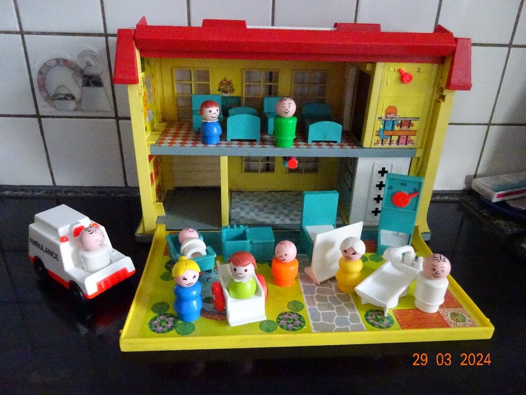 Fisher Price Children’s hospital*VINTAGE* 1976*, Kinderen en Baby's, Ophalen of Verzenden