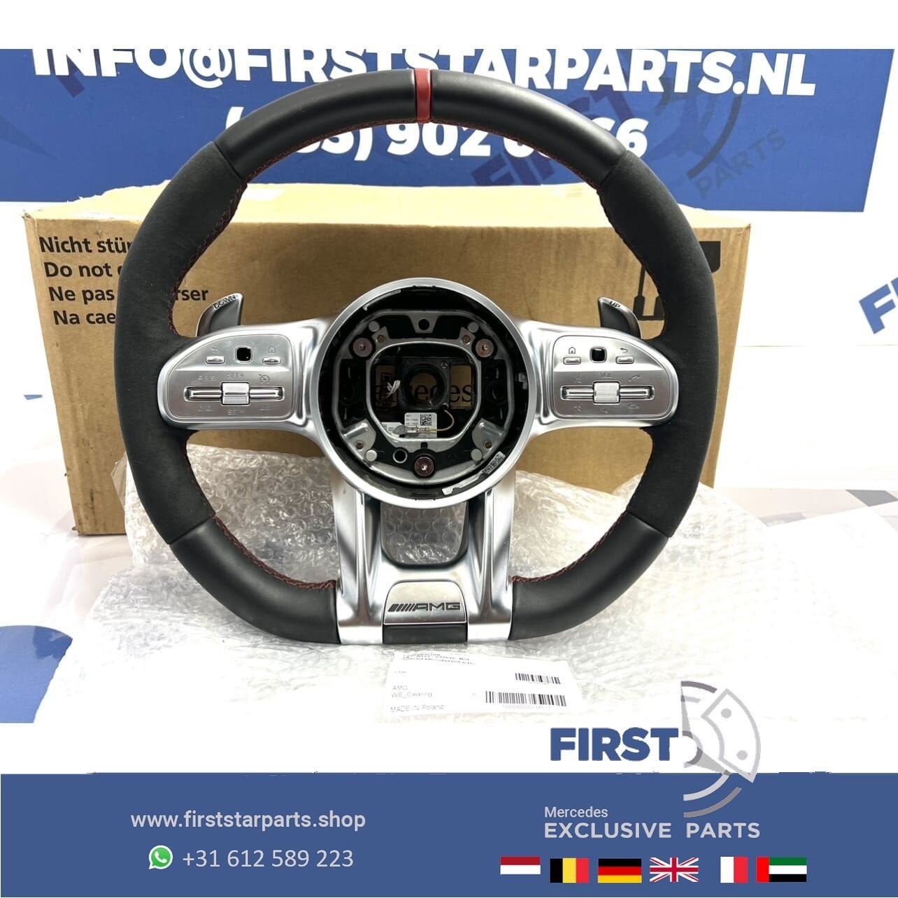 2022 AMG STUURWIEL A35 A45 CLA45 C63 E63 GLC63 GLE63 GT63 G6