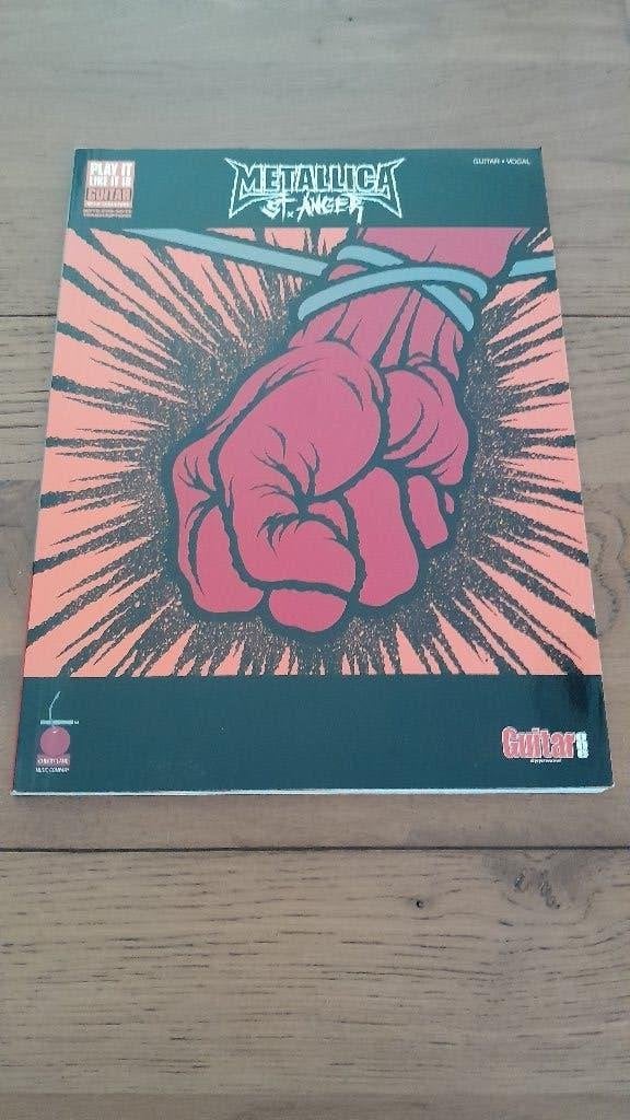 Metallica - "St. Anger" tabboek, Livres, Musique, Enlèvement ou Envoi, Utilisé, Instrument