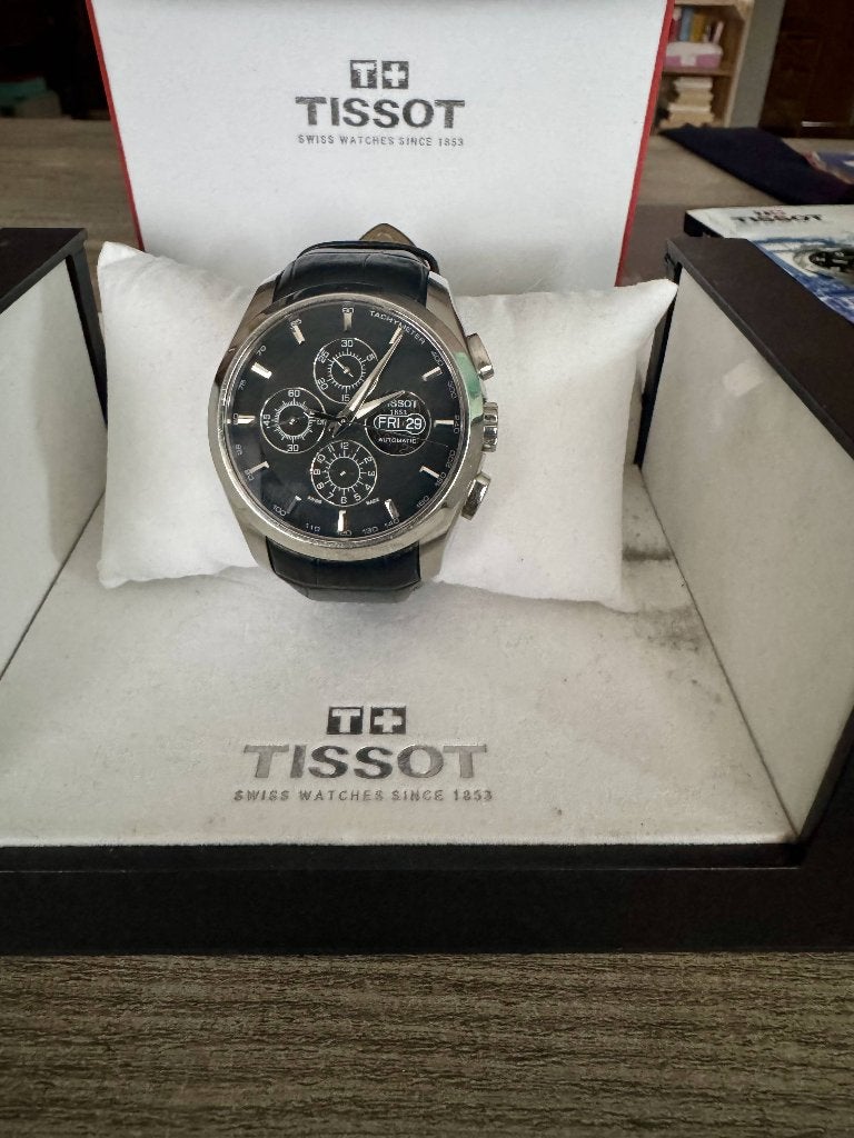 Tissot Couturier Automatic, Montre-bracelet, Autres marques, Enlèvement ou Envoi, Cuir