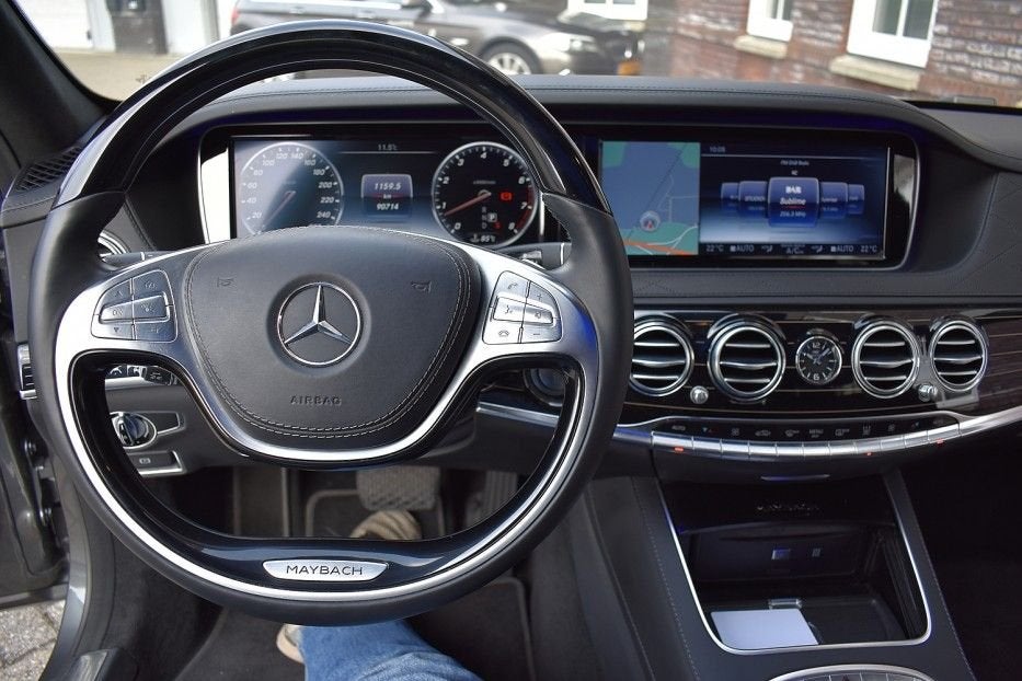Mercedes-Benz S 500 Maybach / NL auto / 1e eigenaar - Zeer n, Auto's, Automaat, 207 g/km, Zwart, Bedrijf