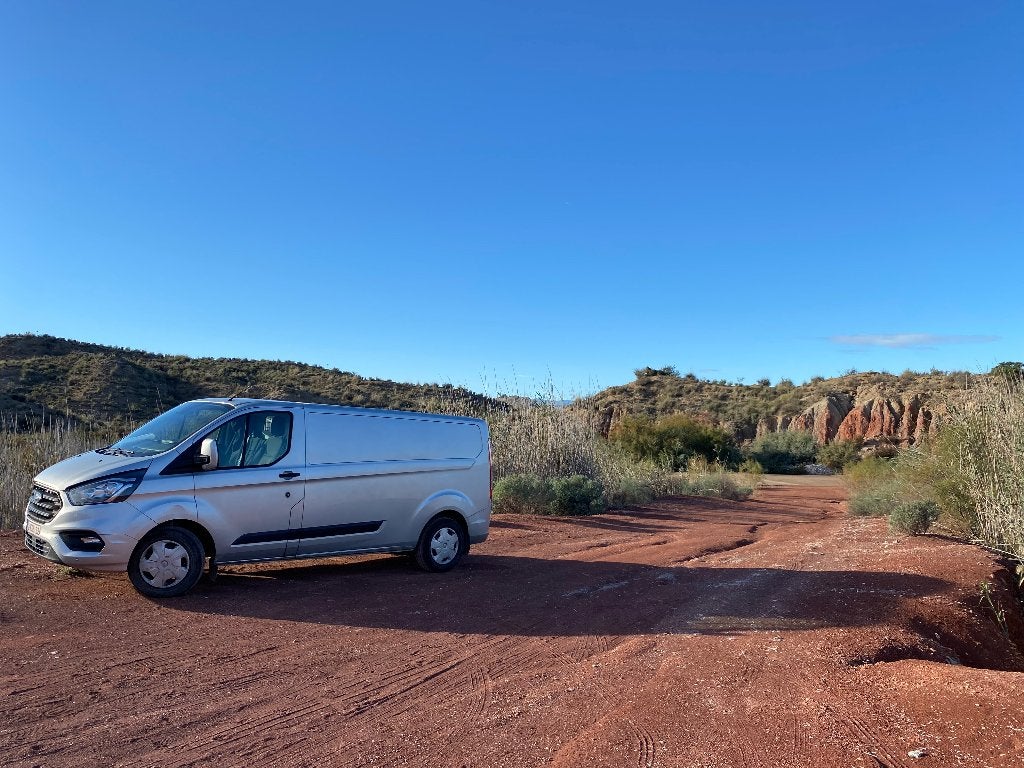 Camionette Ford transit H1L2 aménagé amovible, Autos, Argent ou Gris, Achat, Boîte manuelle, 5 portes