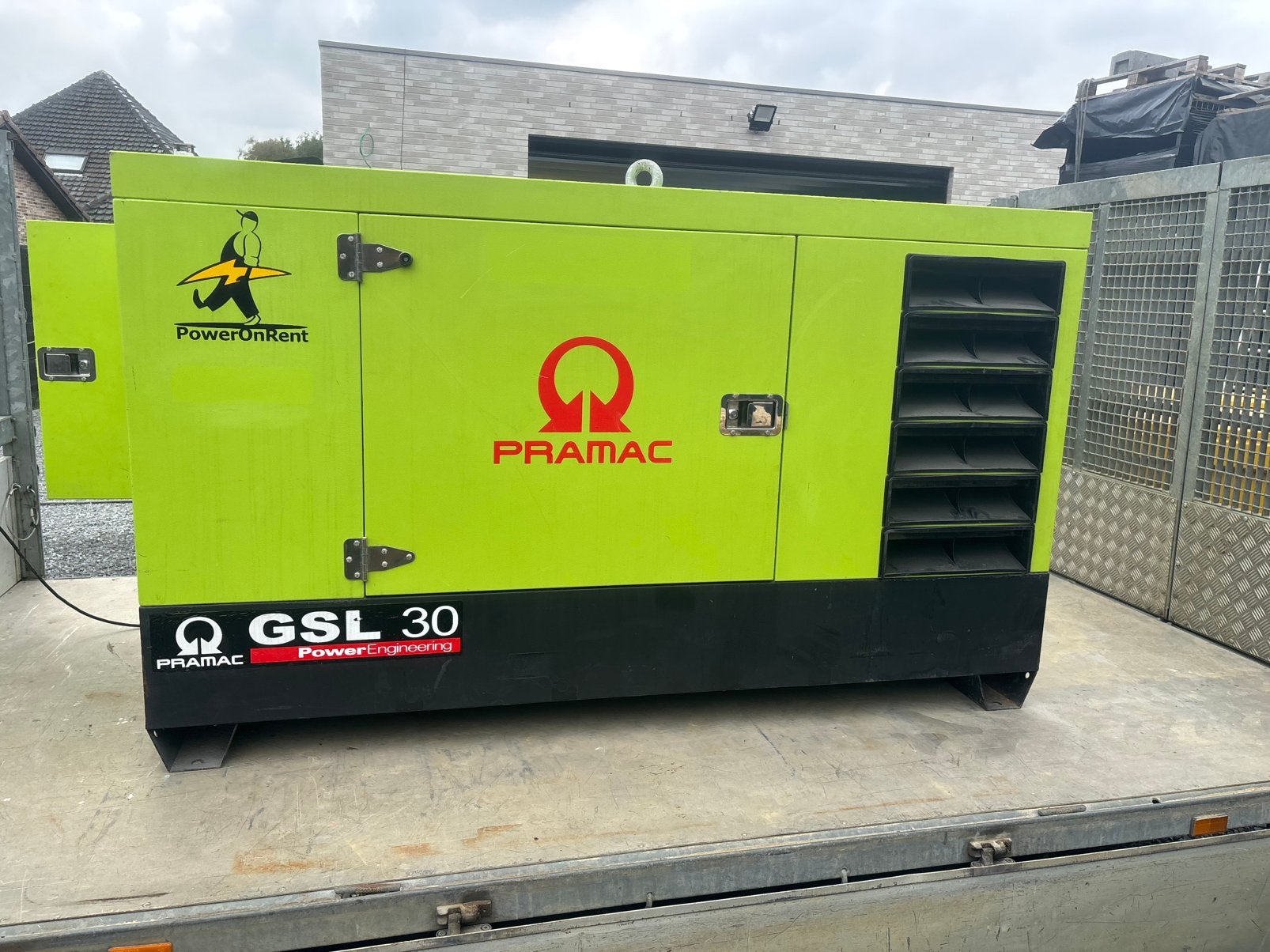 Generator Pramac gsl 30, Enlèvement, Utilisé
