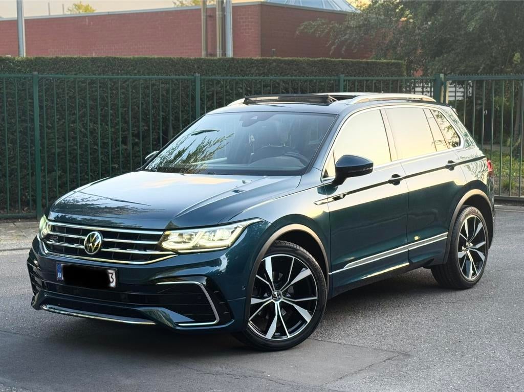 Volkswagen Tiguan 2.0 TDI R-Line Automaat, Auto's, Volkswagen, Bedrijf, Te koop, Tiguan, ABS, Achteruitrijcamera, Adaptieve lichten
