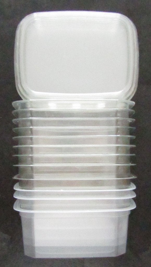 12 récipients avec couvercles pour aliments, hobby 200 ml, Enlèvement ou Envoi, Comme neuf