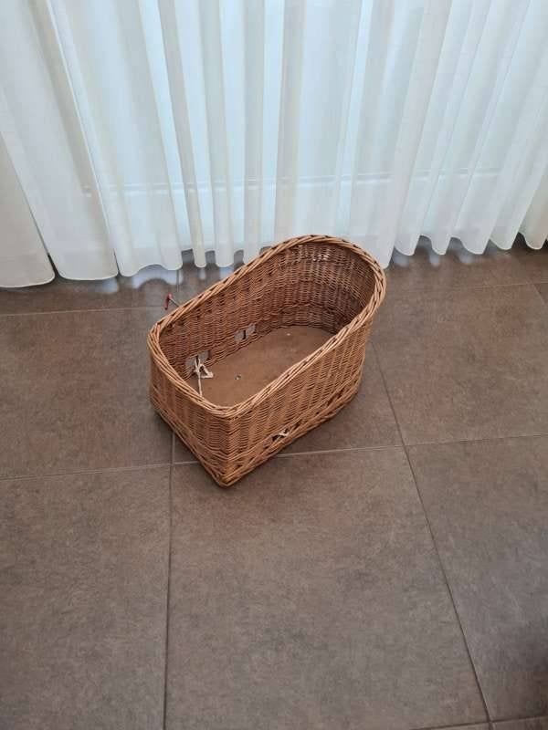 Rotan (honden)fietsmand, Enlèvement ou Envoi, Neuf, Panier de vélo