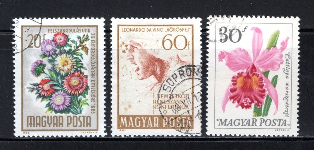 HONGARIJE Lot 1965 gestempeld, Verzenden, Gestempeld