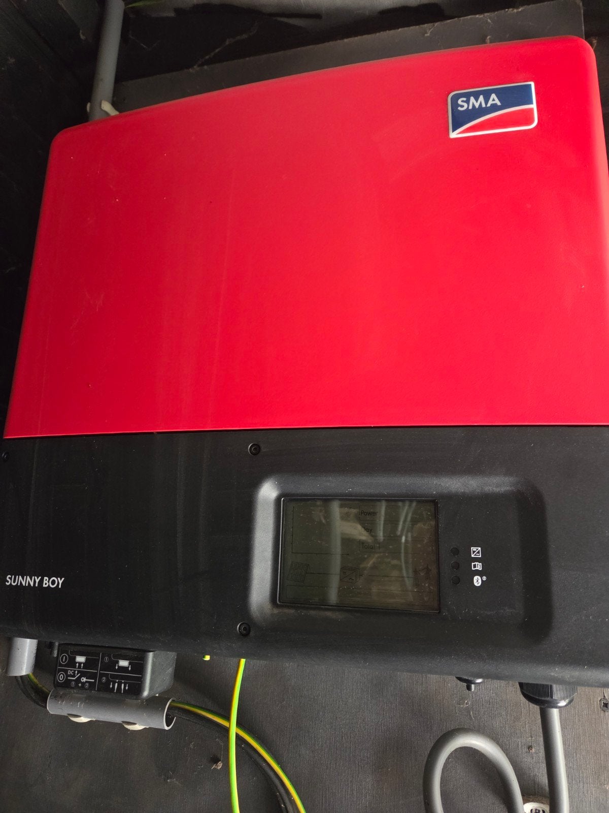 SMA omvormer, Sunny beam, Doe-het-zelf en Bouw, Zonnepanelen en Toebehoren, Ophalen, Gebruikt