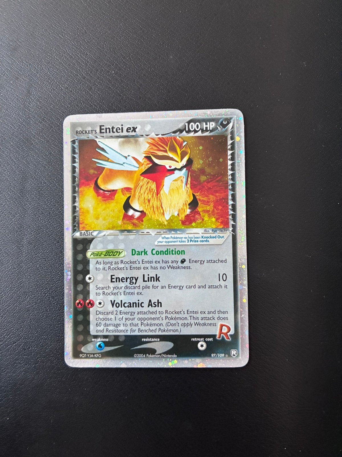 Rocket's entei ex holo, Ophalen, Zo goed als nieuw