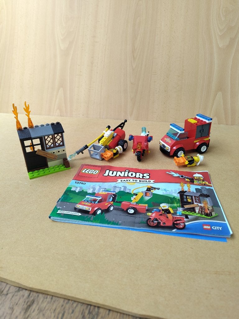 Lego City Juniors - Brandweerset (10740), Kinderen en Baby's, Ophalen, City, Lego, Inclusief instructies
