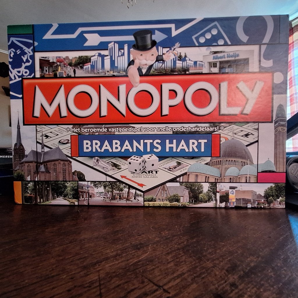monopoly brabants hart, Cinq joueurs ou plus, Enlèvement ou Envoi, Utilisé, HASBRO