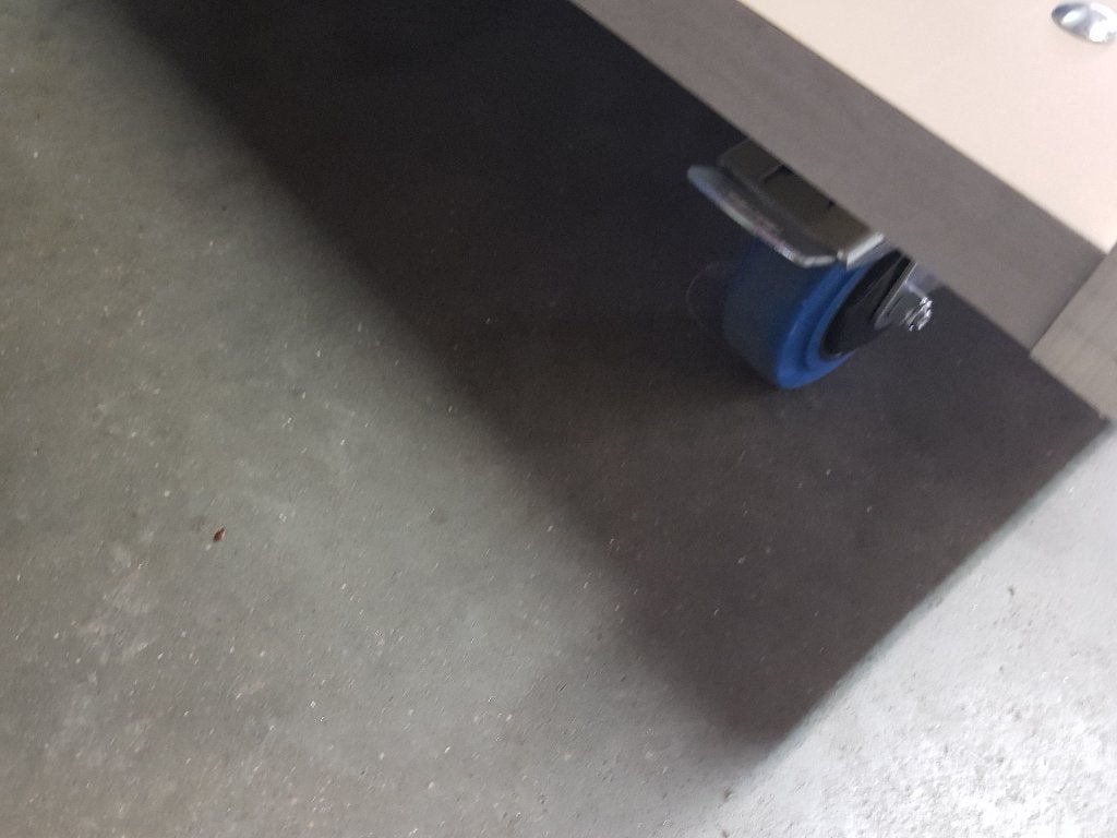 Grote bench, Ophalen, Gebruikt