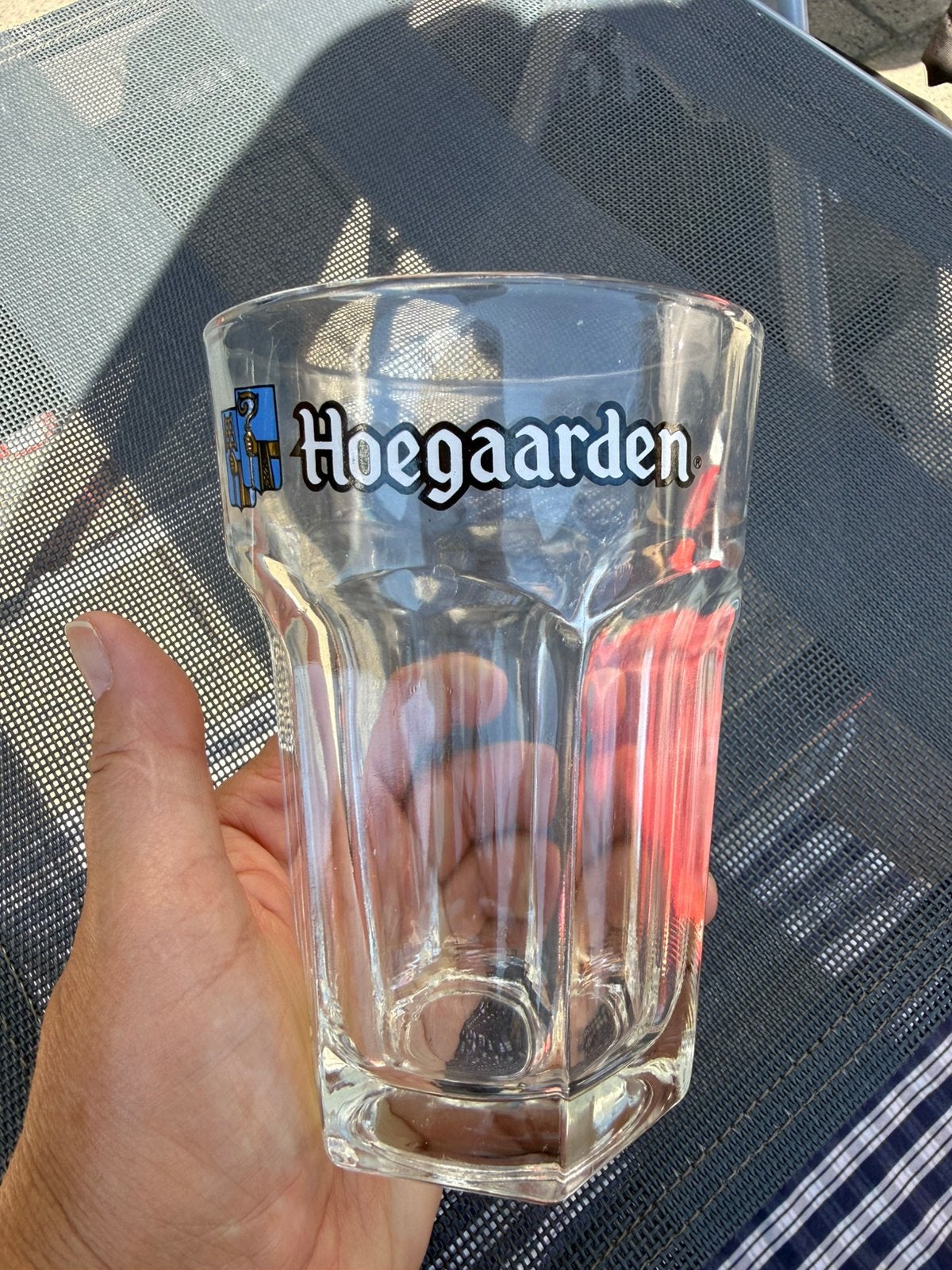 7 hoegaarden glazen, Verzamelen, Ophalen of Verzenden, Zo goed als nieuw