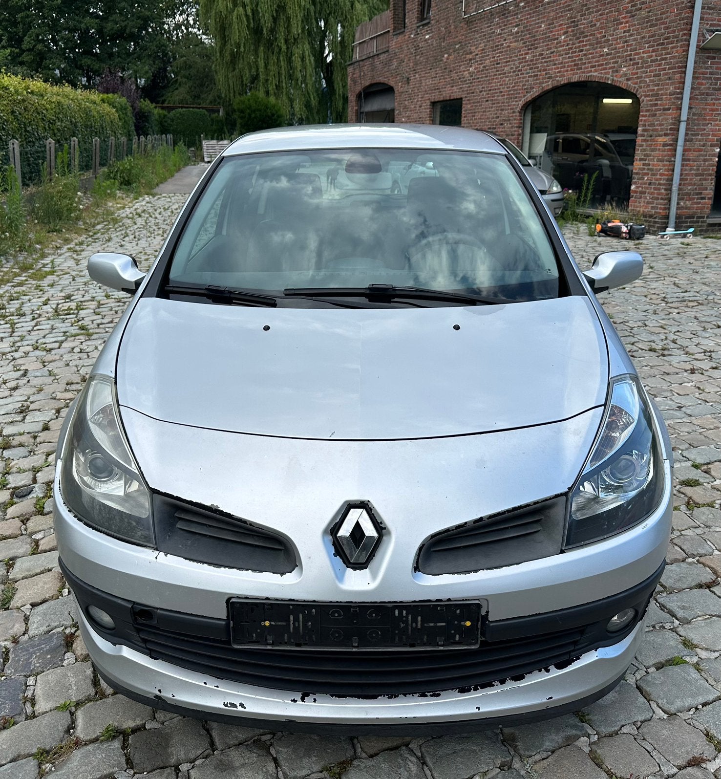 Renault clio benzine met airco gekeurd voor verkoop, Autos, Argent ou Gris, Achat, Entreprise, Boîte manuelle