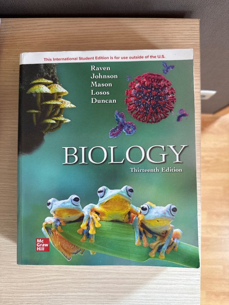 Boek Biologie, Boeken, Ophalen, Zo goed als nieuw, Overige niveaus, Biologie