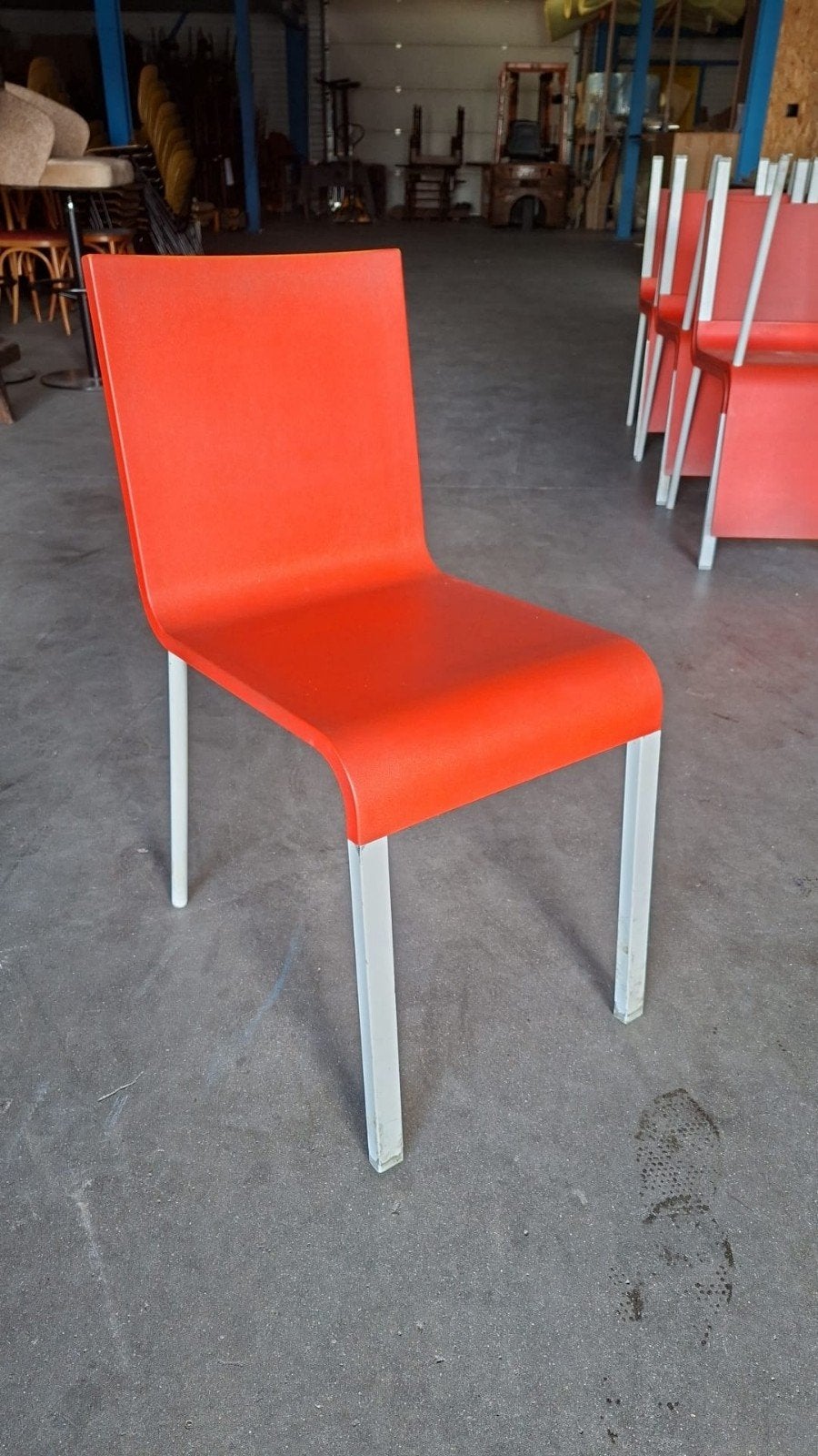 12 chaises design Vitra Maarten van Severen, salle à manger,, Enlèvement ou Envoi, Utilisé, 8 chaises ou plus