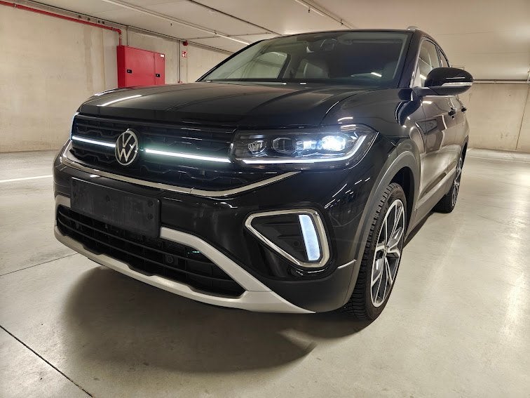 Vw T-Cross Style DSG 1.0Tsi 08/2024 Nav IQ Lights Camera Acc, Auto's, Volkswagen, Dealer onderhouden, T-Cross, Euro 6, Parkeerassistent