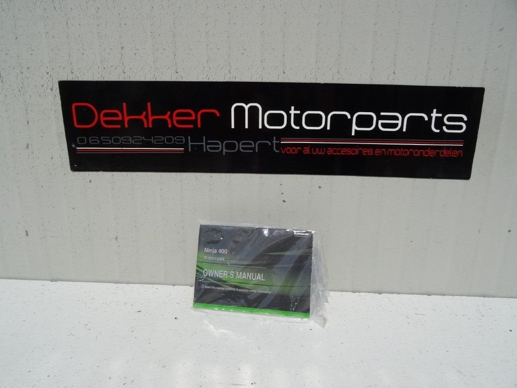 Instructie boek / Owners manual Kawasaki Ninja 400 2018 >, Neuf, -, -, -