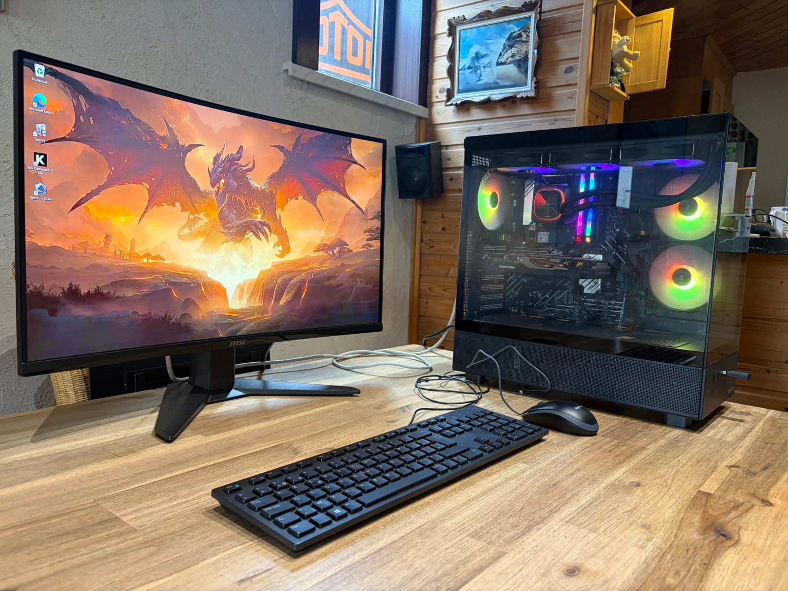 PC de jeu complet - Windows 11 - Core i5 12e génération, 32 GB, Comme neuf, Enlèvement, Gaming