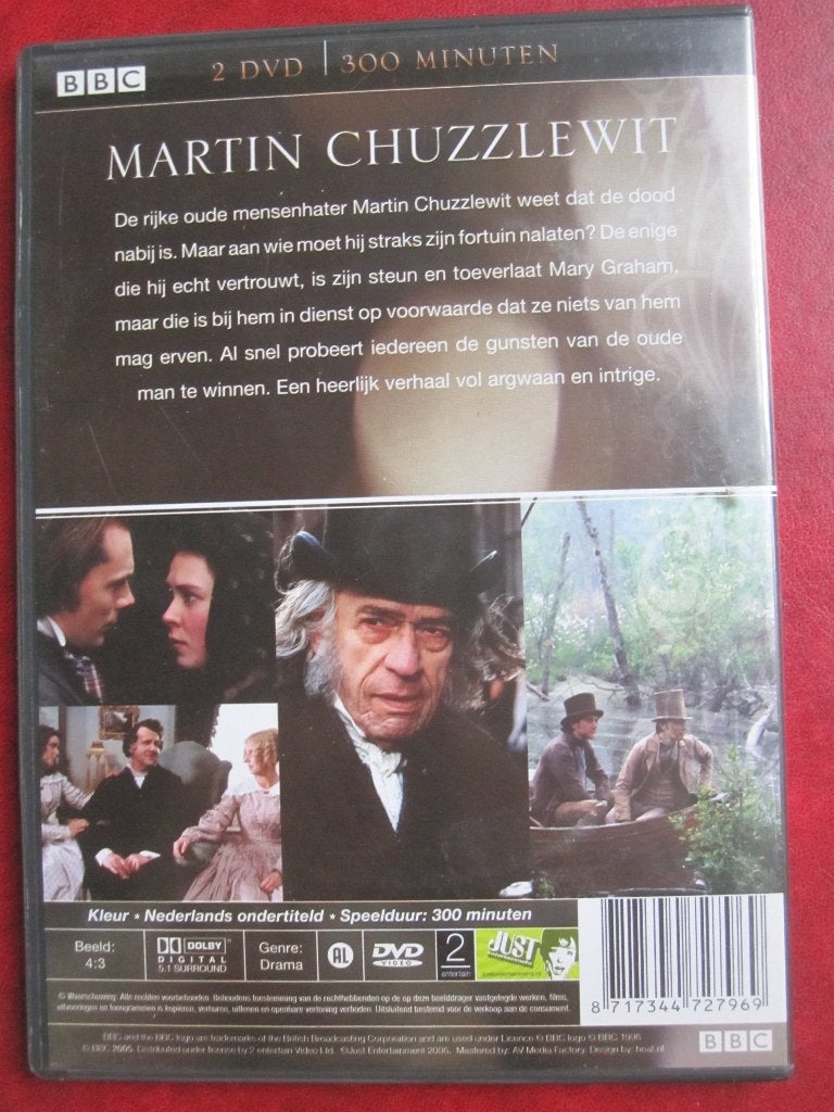 Martin Chuzzlewit (2005) 2 disc, Engels, Nederlands, Ophalen of Verzenden, Zo goed als nieuw
