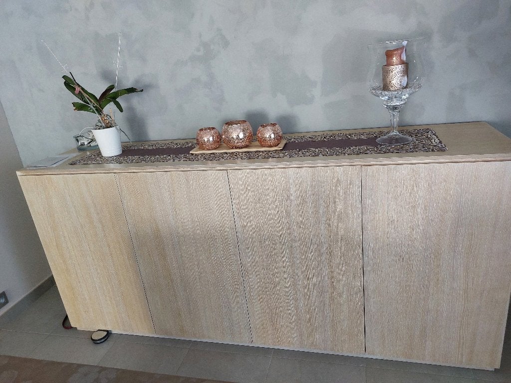 Dressoir, Huis en Inrichting, Ophalen, Design, Eikenhout, 200 cm of meer