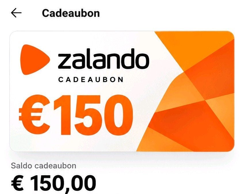 Zalando Cadeakaart / €150, Tickets en Kaartjes