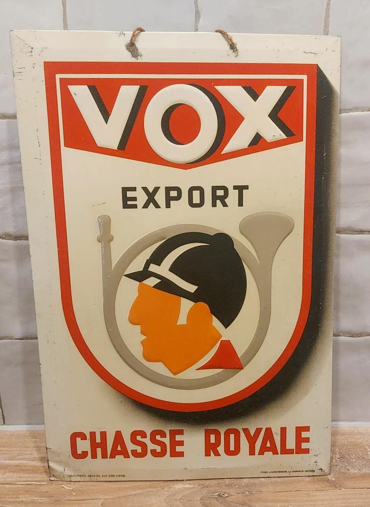 VOX Export CHASSE ROYALE 1949, Enlèvement