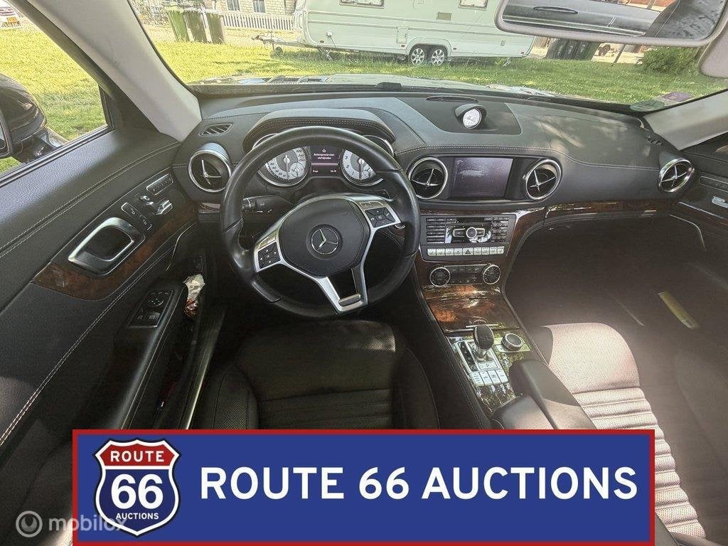 Mercedes-Benz SL 500 | 2013 | Route 66 Auctions, Auto's, Mercedes-Benz, Gebruikt, Zwart, Bedrijf, Handgeschakeld