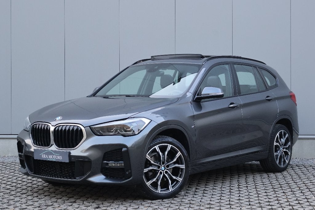 BMW X1 2.0 dA sDrive18 M Pack Pano LED Leer Cam Garantie *, Autos, Argent ou Gris, Achat, Entreprise, Noir