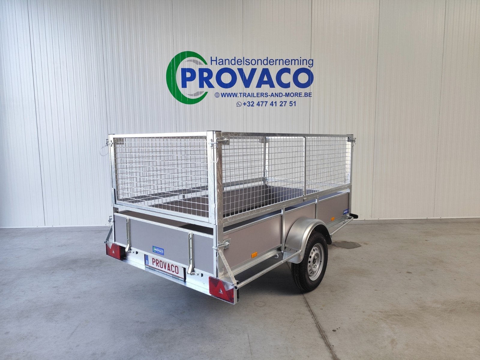 Nieuwe aanhangwagens 750kg topmerk•topkwaliteit•topservice, Ophalen