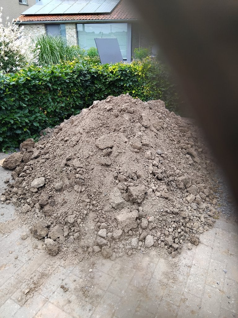 Gratis aarde, Ophalen, Tuinaarde