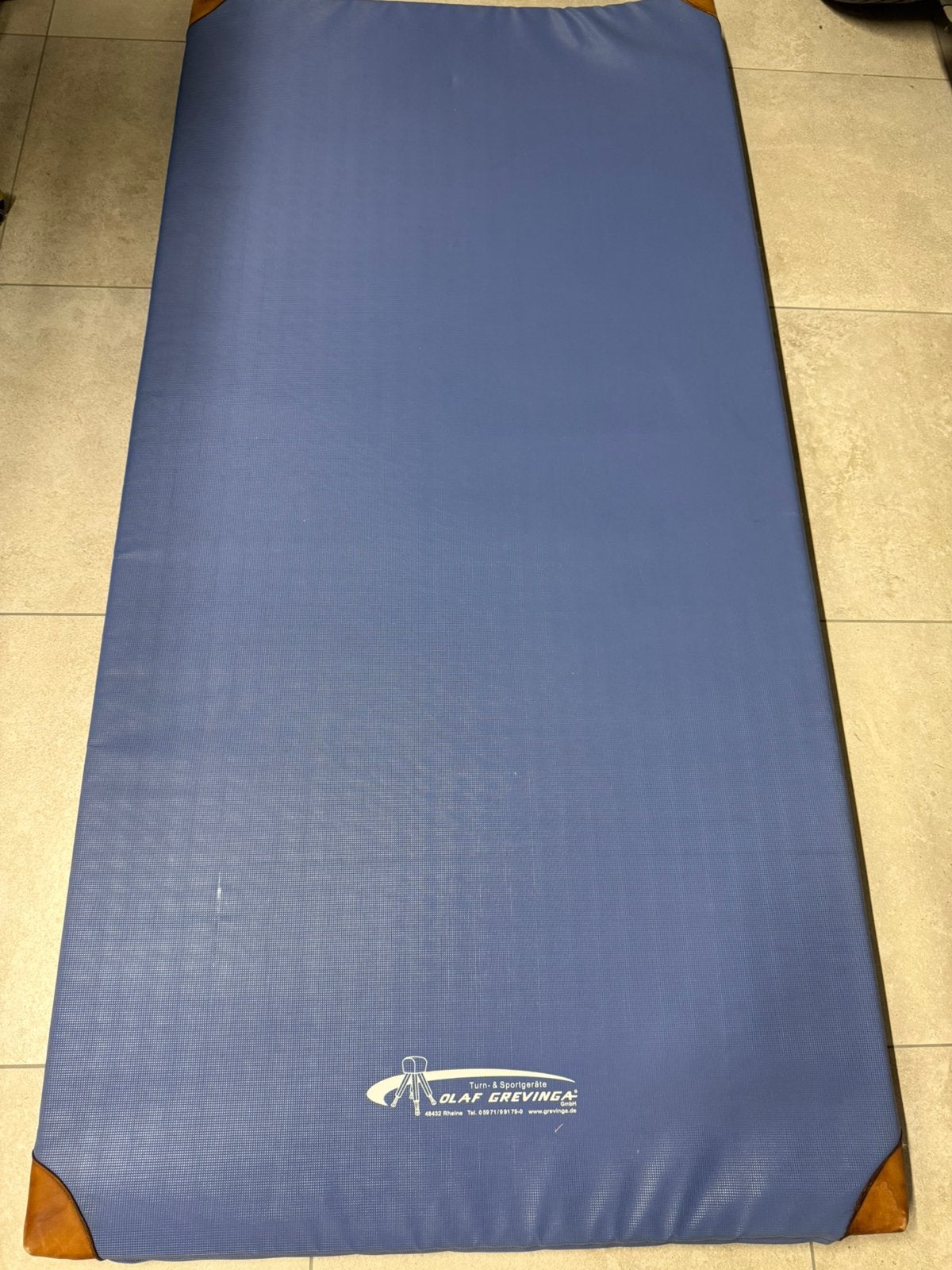 Turnmat Olaf Grevinga 2m x 1m, Sports & Fitness, Enlèvement, Comme neuf