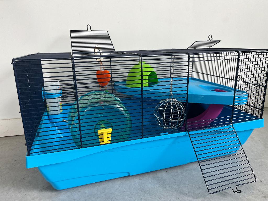Hamsterkooi, Ophalen, Gebruikt, Transportkoffer of -box