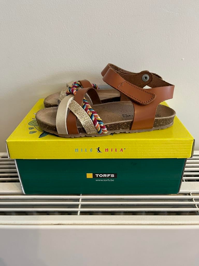 Milo & Mila sandalen, maat 27, 2x gedragen!, Meisje, Schoenen, Ophalen of Verzenden, Zo goed als nieuw