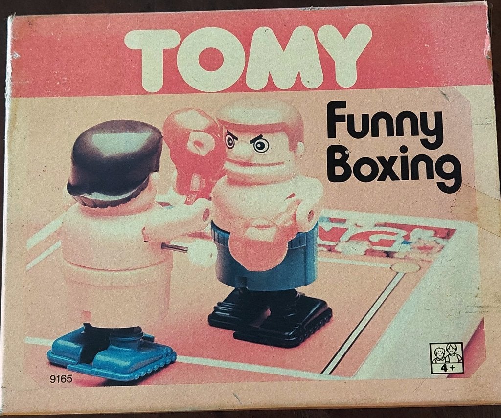 Tomy Funny Boxing, Collections, Jouets miniatures, Enlèvement ou Envoi