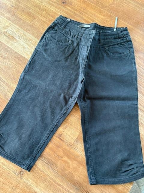 Kniebroek vintage maat 40, Kleding | Dames, Broeken en Pantalons, Maat 38/40 (M), Zwart, Ophalen of Verzenden, Zo goed als nieuw