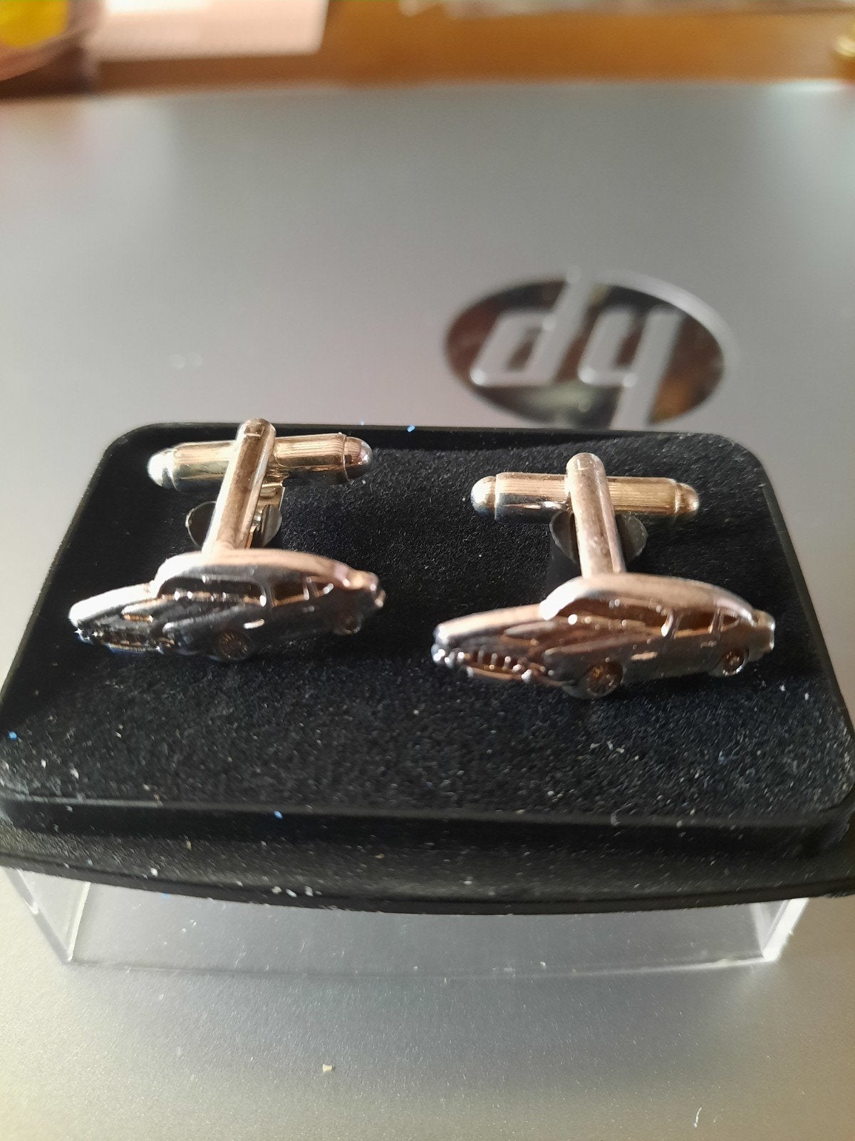 Paire de boutons de manchette, Handtassen en Accessoires, Ophalen of Verzenden, Zilver
