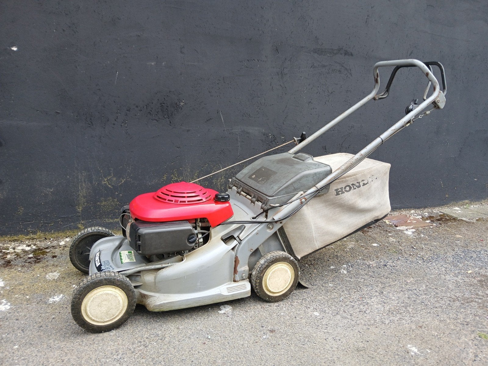 Honda grasmaaier zelftrekker, Ophalen, Gebruikt, 40 t/m 49 cm, Opvangzak