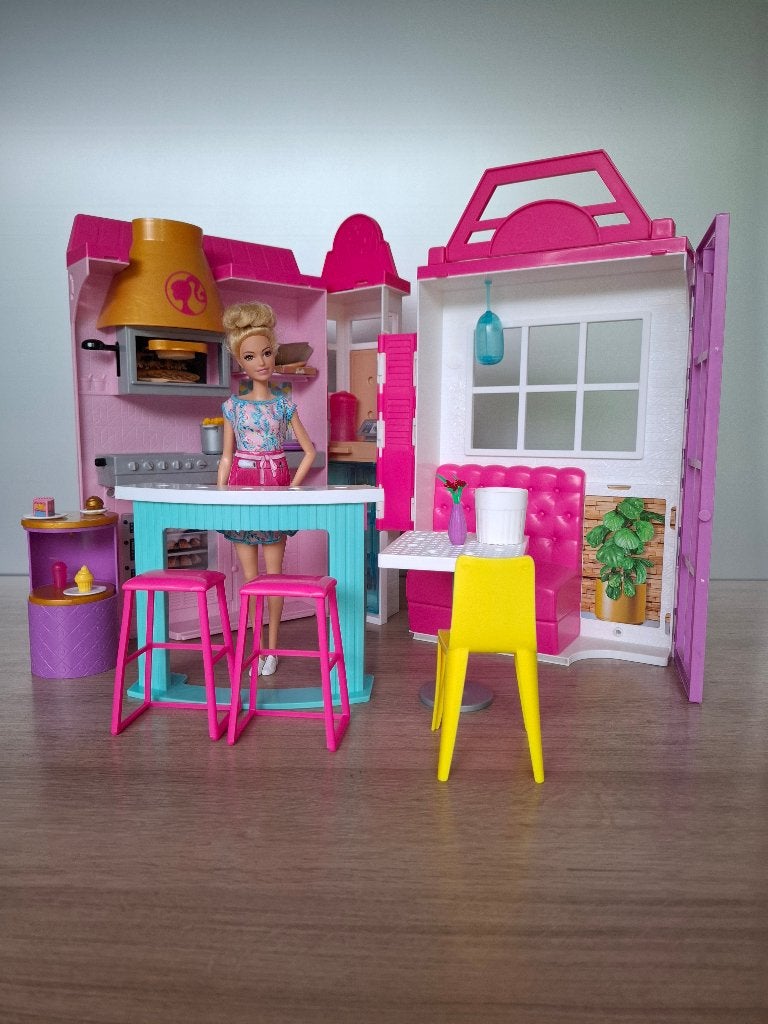 Barbie restaurant, Ophalen of Verzenden, Zo goed als nieuw, Barbie
