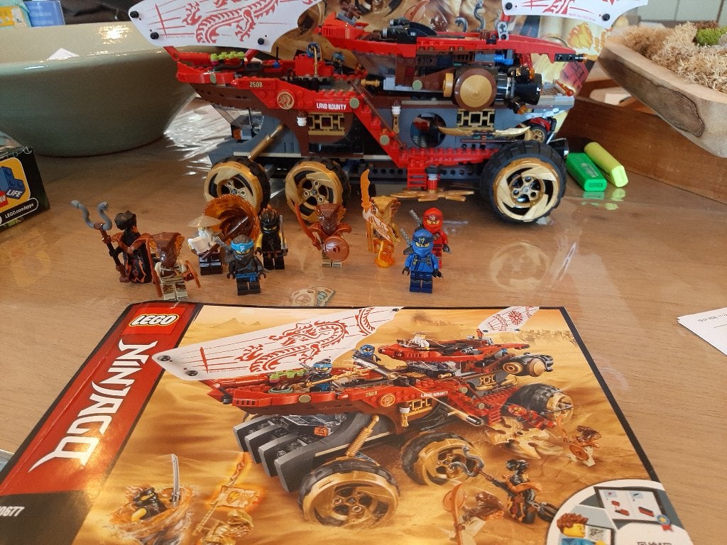 Lego Ninjago set 70677 Land Bounty, Kinderen en Baby's, Speelgoed | Duplo en Lego, Lego, Ophalen of Verzenden, Zo goed als nieuw