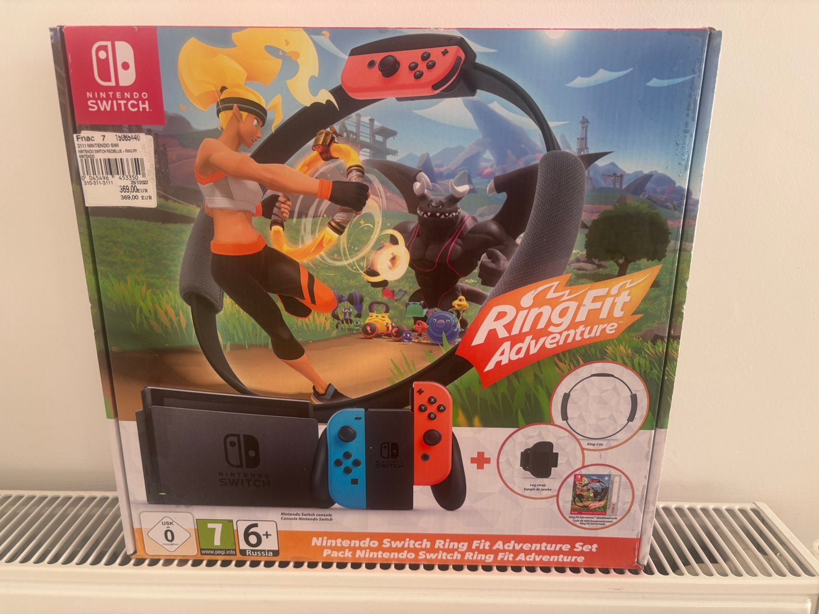 Nintendo Switch Pack Ring Fit adventure, Enlèvement, Comme neuf